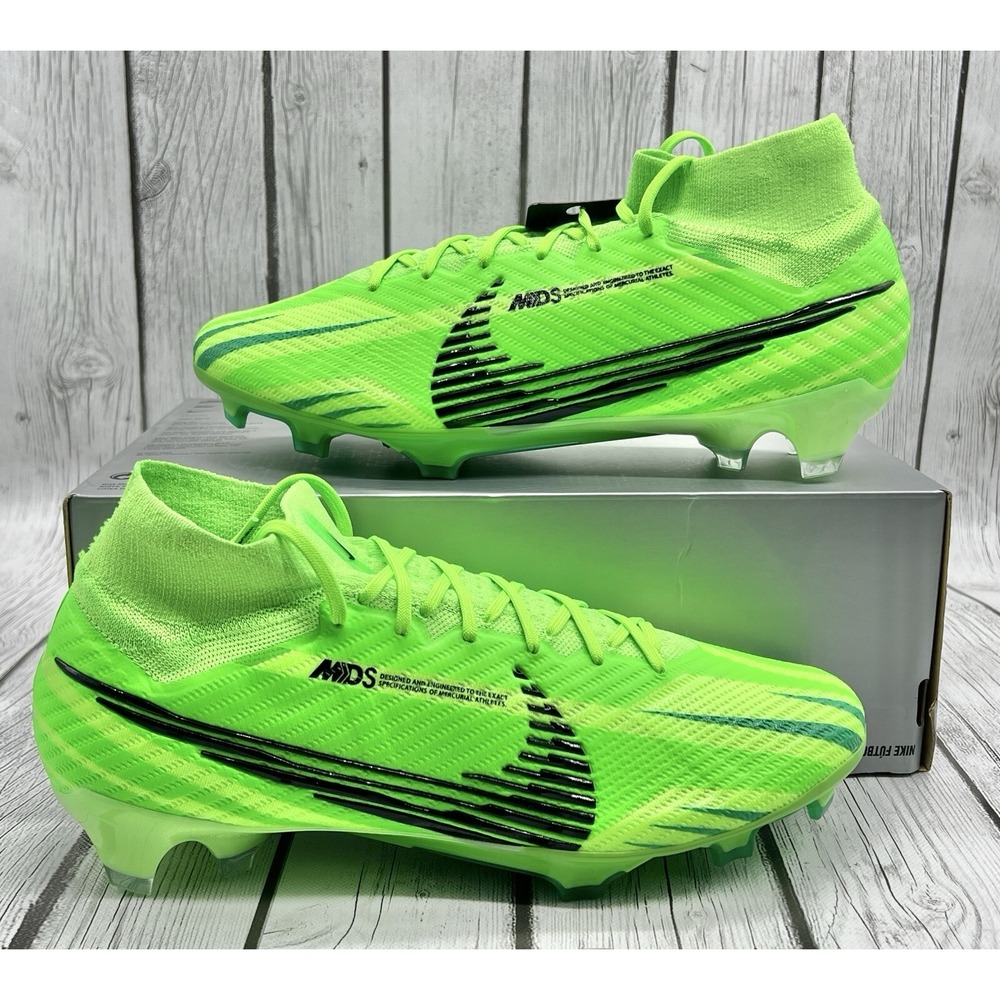 Nike Zoom Mercurial Superfly 9 Elite FG Dream Speed Green Size 11.5 FJ7186‑300